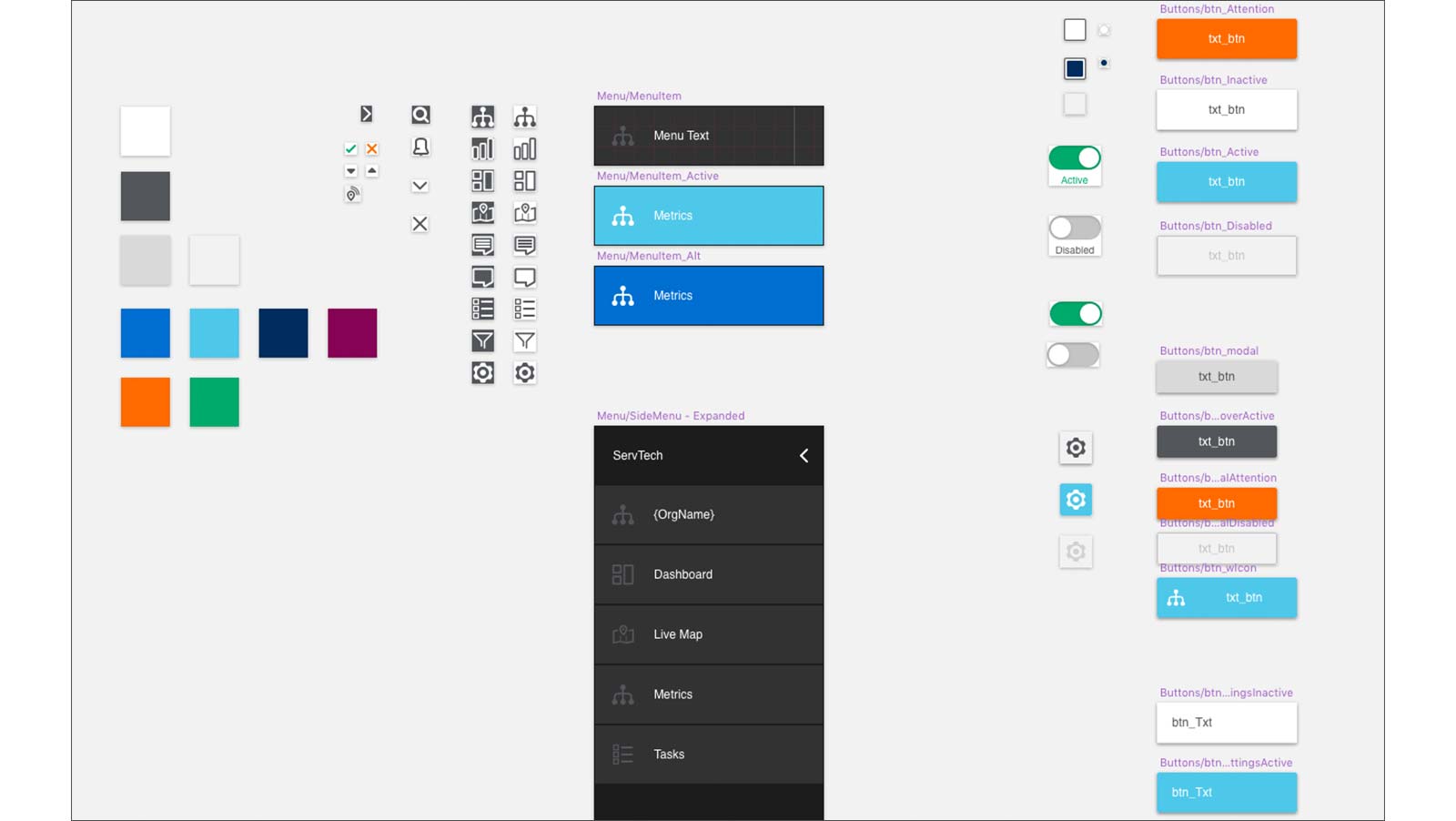 Glympse Enroute console