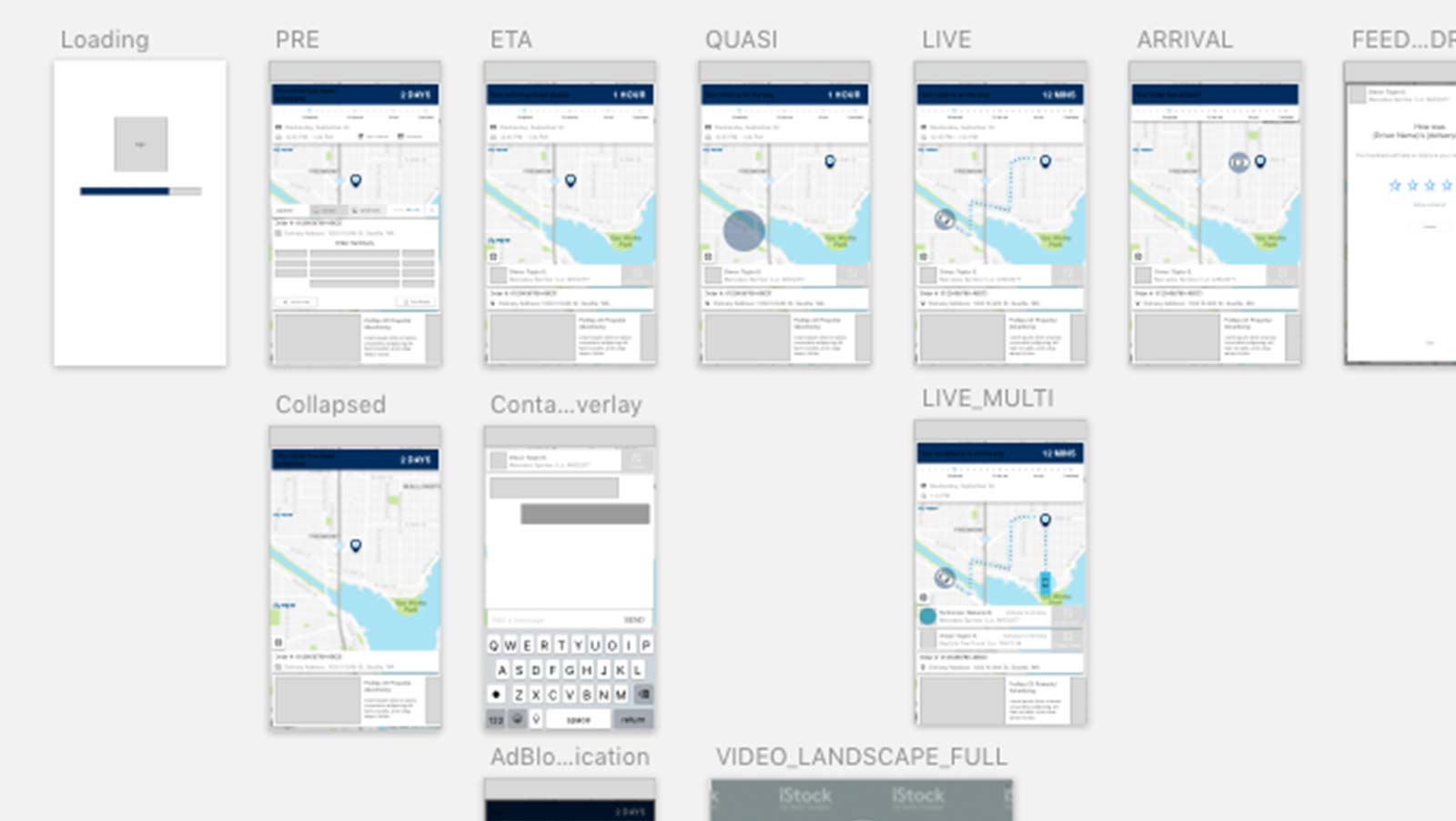 Glympse Enroute Dashboard